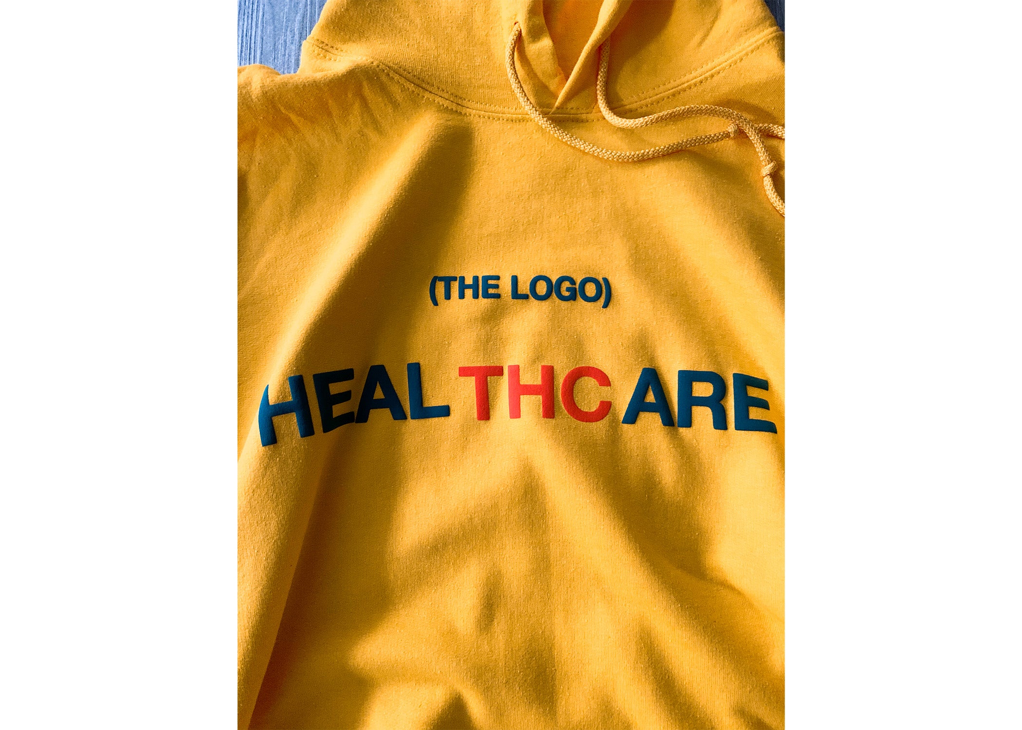 "THE BRAND, THE LOGO, THE MOTTO"  Yellow