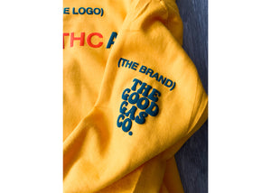 "THE BRAND, THE LOGO, THE MOTTO"  Yellow