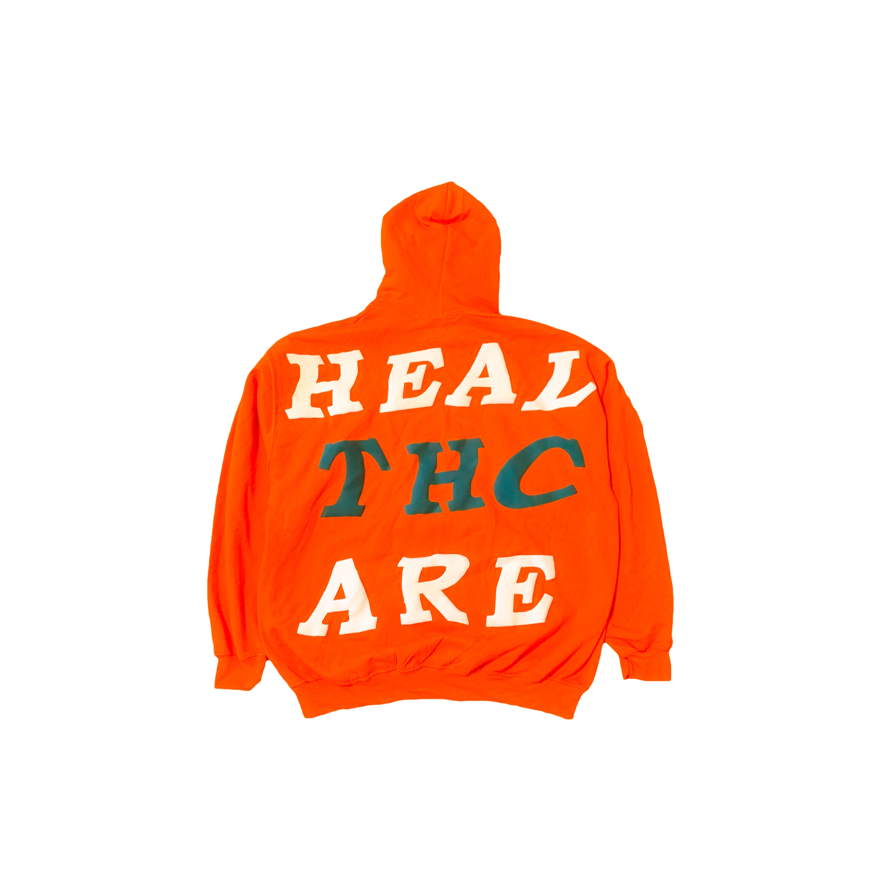 ORANGE SKUNK PULLOVER HOODIE